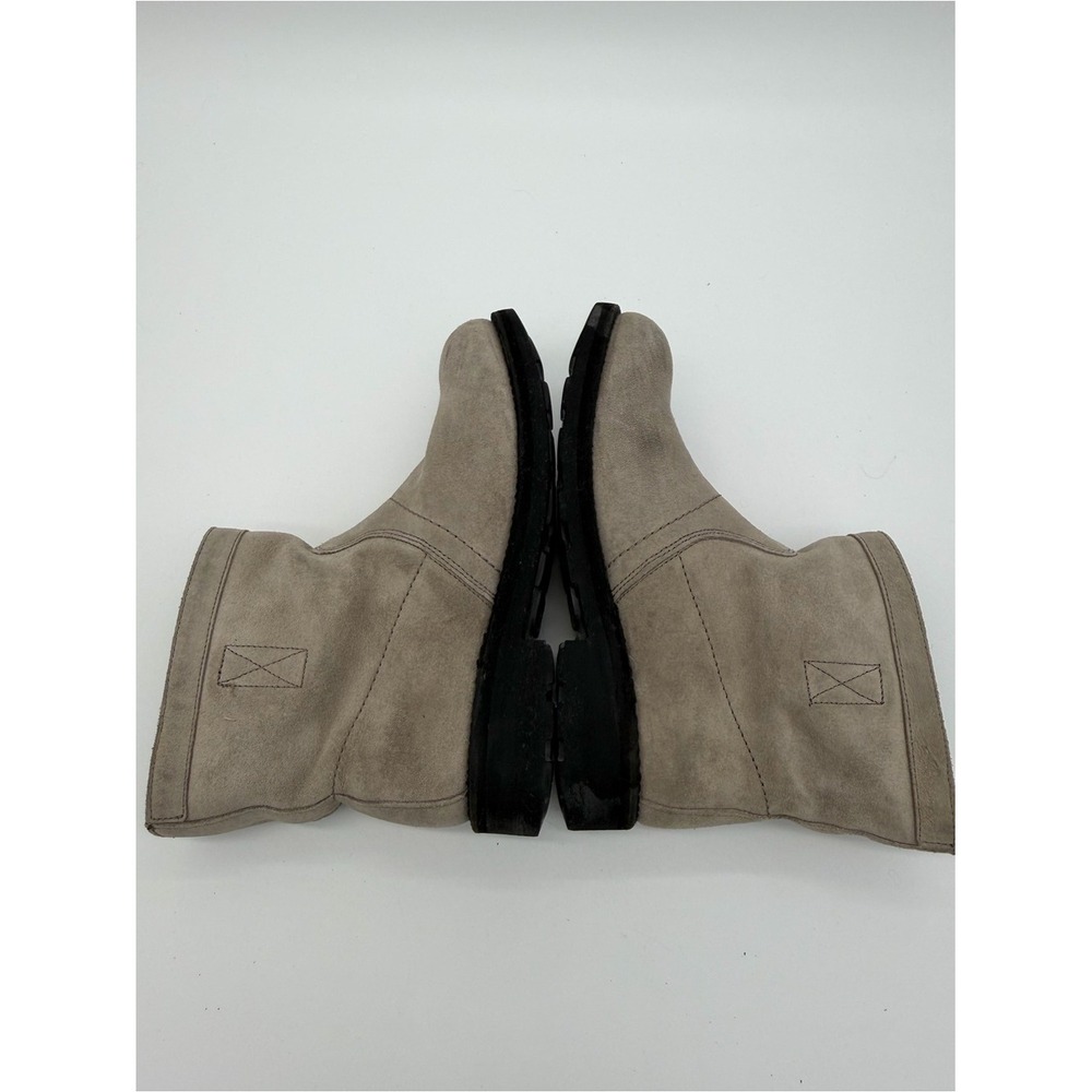 Bikkemburg Stone Suede Ankle Boots with Buckle size 38/7 - Picture 5 of 11